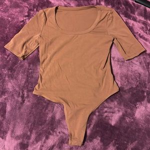 Brown bodysuit